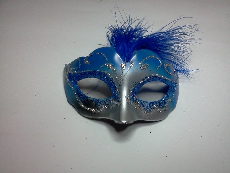Blue/Silver Mask* - Click Image to Close
