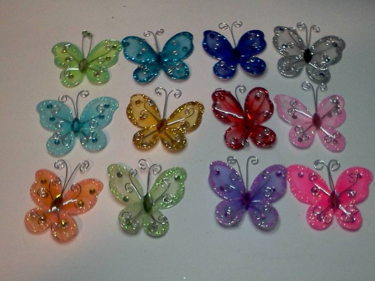 7 Color Butterflies - Click Image to Close