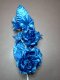 Royal Blue fabric Flowers*
