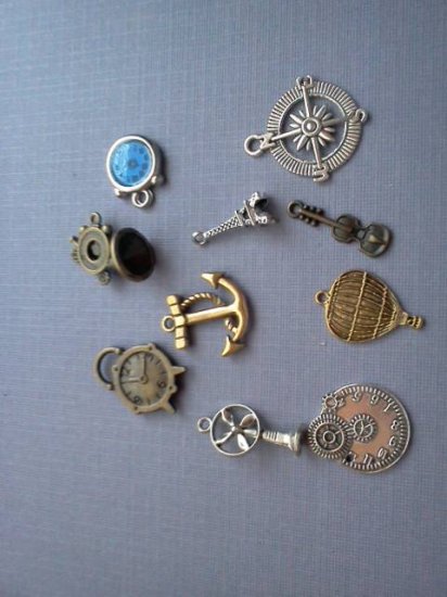 Mix Steampunk Charms* - Click Image to Close