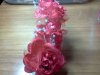 Red fabric Roses*