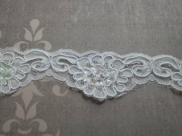 White Wedding Lace - Click Image to Close