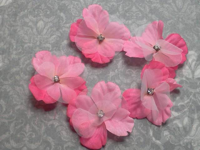 Fabric Flowers* - Click Image to Close