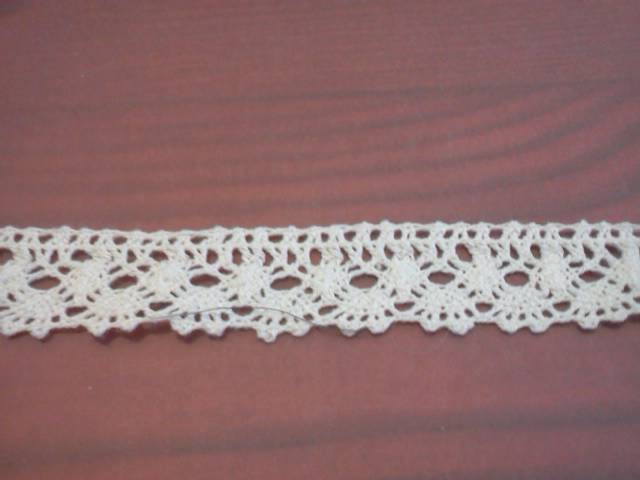 White Crochet Trim - Click Image to Close