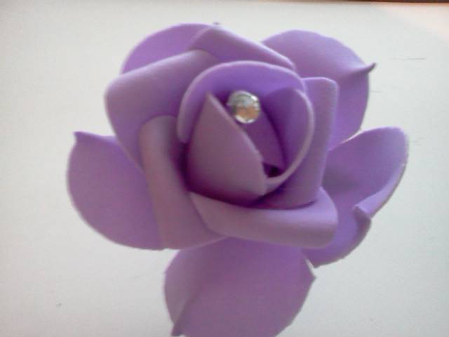 Lavender Foam Roses* - Click Image to Close