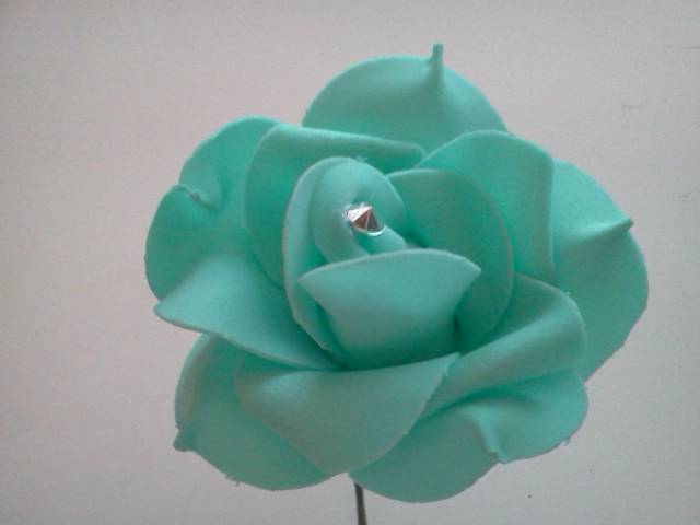 Aqua Foam Roses* - Click Image to Close