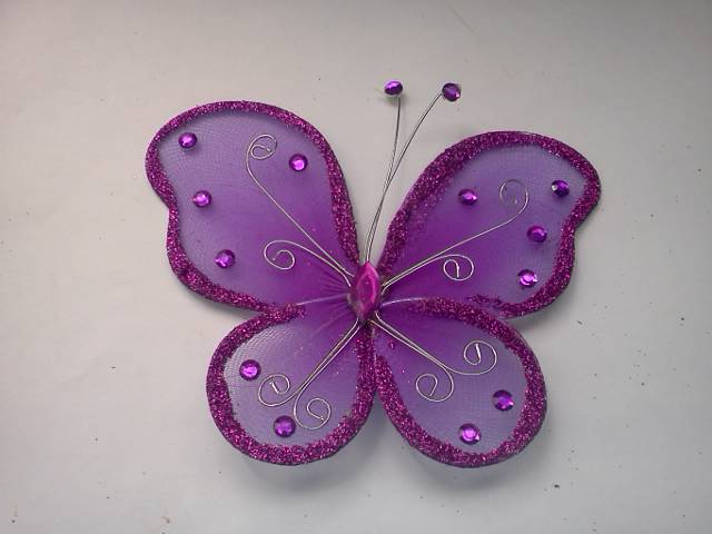Large Purple Butterfly* - Click Image to Close