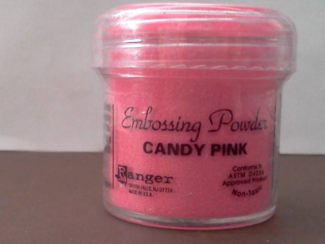 Candy Pink Embossing Powder* - Click Image to Close