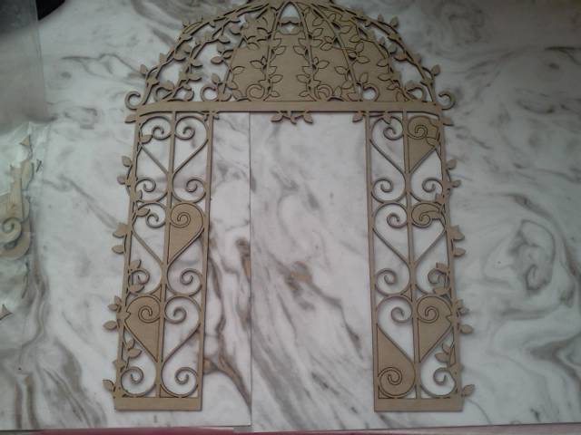 Chipboard Archway* - Click Image to Close