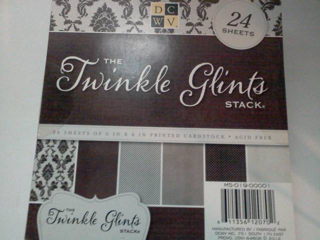 Twinkle Glints 6x6 paper* - Click Image to Close