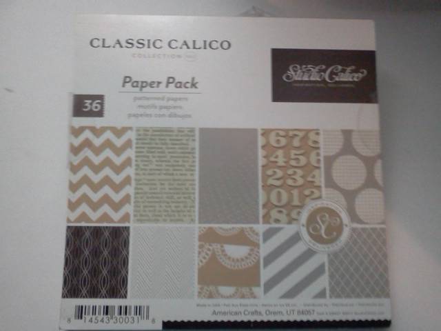 Classic Calico 6x6 Paper* - Click Image to Close