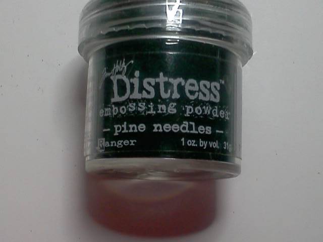 Distress Embossing Powder Pine Needles* - Click Image to Close