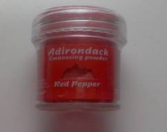 Adirondack Embossing Red Pepper* - Click Image to Close