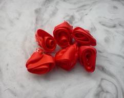 Red Satin Roses. - Click Image to Close